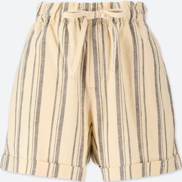 Uniqlo Striped Linen Cotton Shorts Size XS - Picture 4 of 15